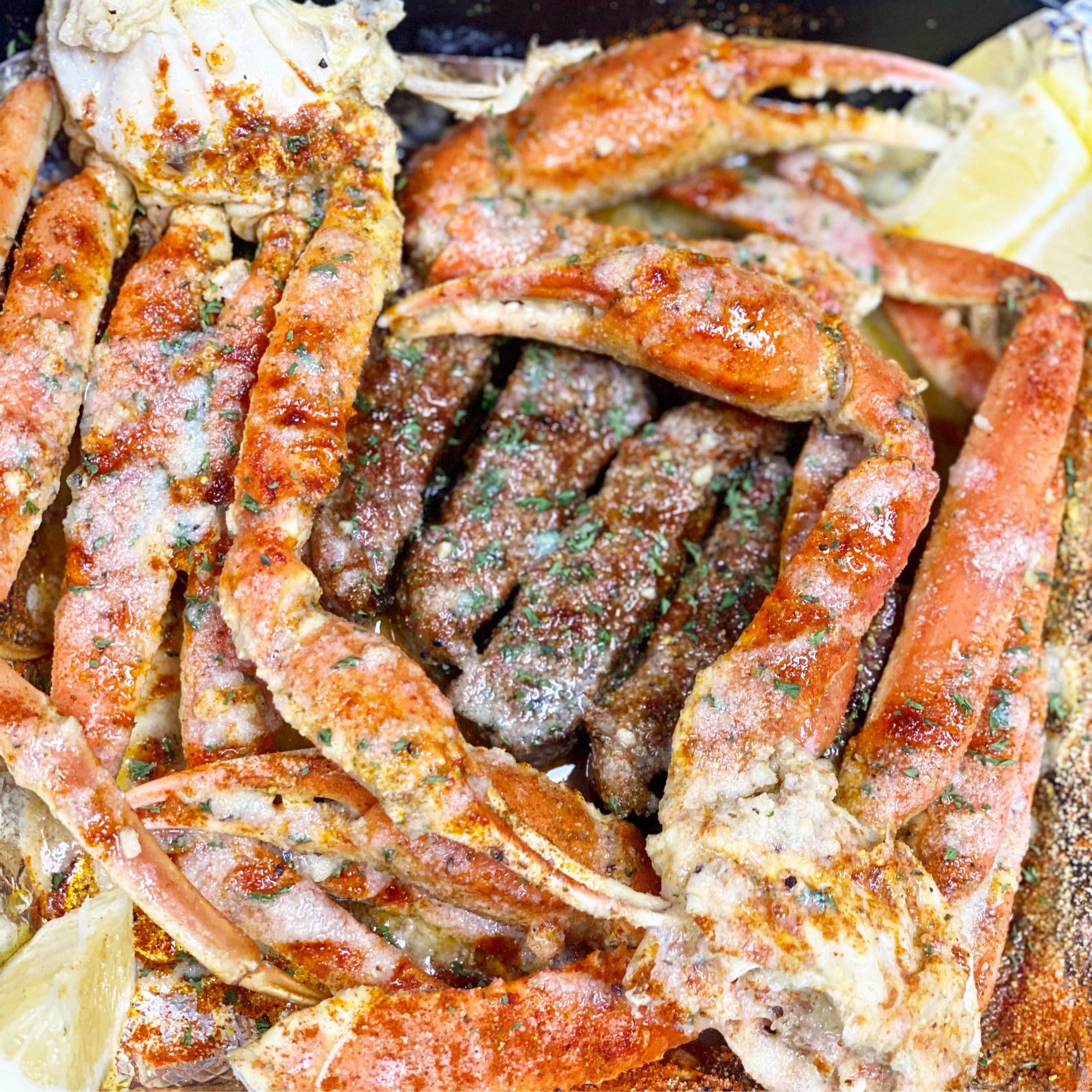 Steak & Crab TK's Surf & Turf Kitchen